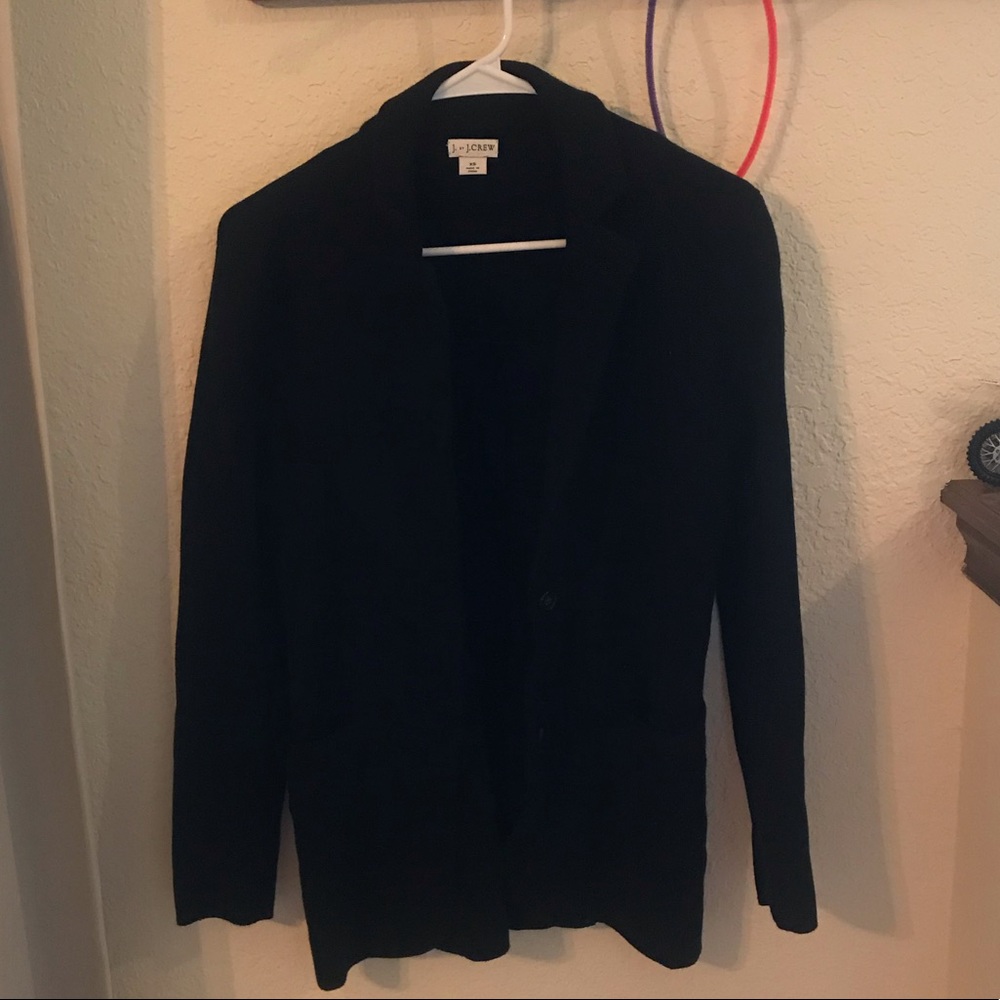 J Crew Sweater Blazer